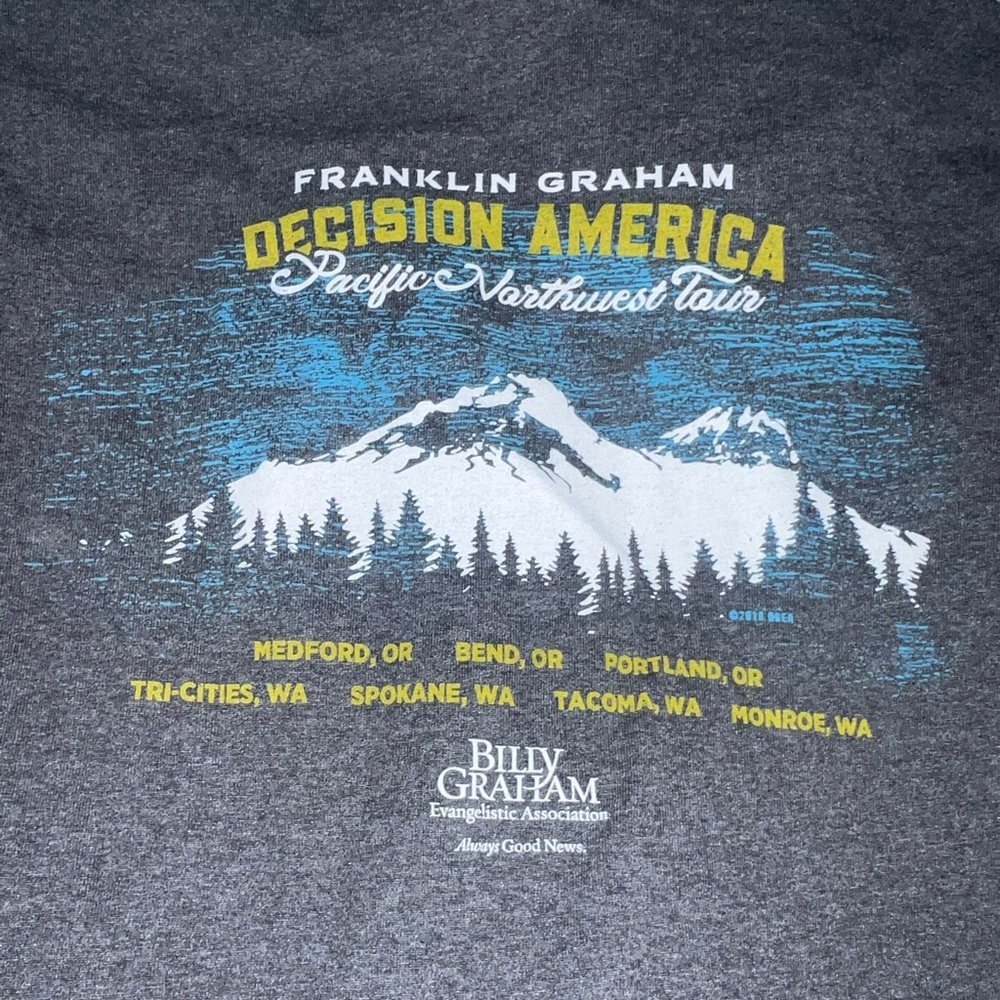 Decision America Franklin Graham T-shirt